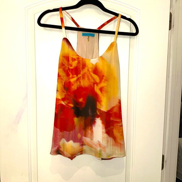 Alice + Olivia Sunset Blur Tank Top (matching maxi skirt listed separately) - Picture 4 of 7